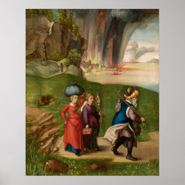 Lot y sus hijas - Póster de arte fino de Albrecht