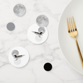 Lote Bajo La Mesa De La Luna Llena Confetti