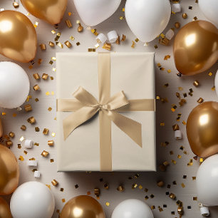 Lote clásico: Rollo de papel de envolver champán