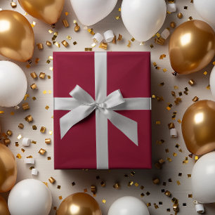 Lote clásico: Rollo de papel envuelto en Borgoña r