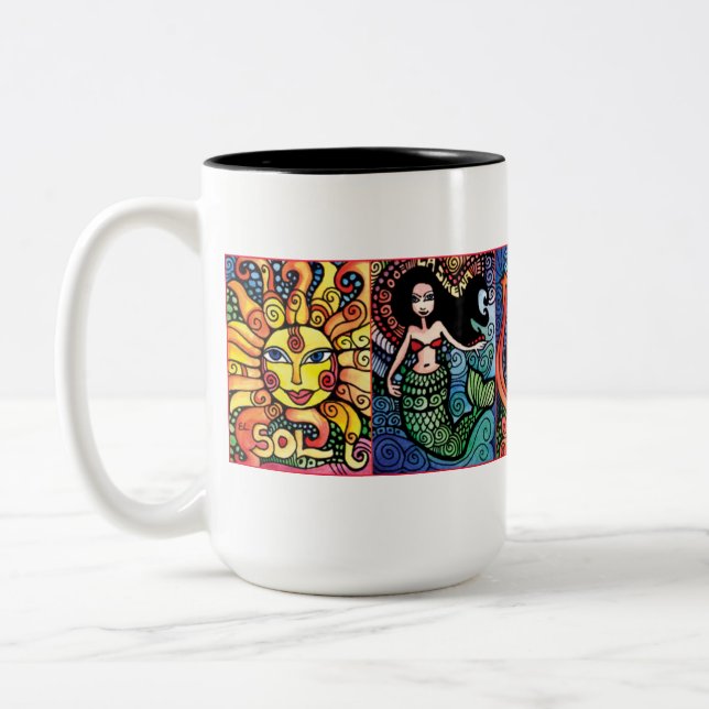 Loteria inspiró la taza - La Luna, solenoide del (Izquierda)