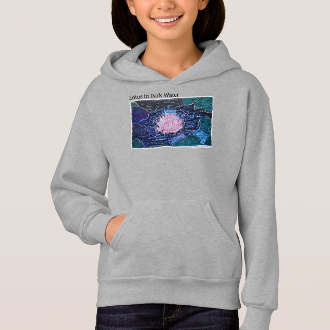 Loto en Agua Oscura (Anverso)