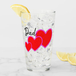 Lotsa Love Red Pink Love Hearts Dad