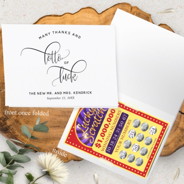 Lotto de la suerte, portador de la tarjeta del fav (Subido por el creador)