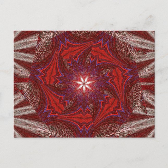 LOTUS BLANCO 1 postal (Anverso)