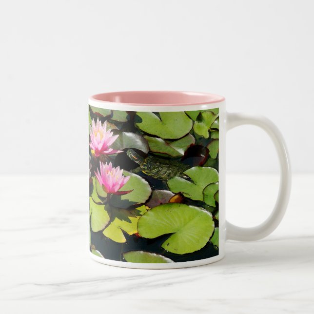 Lotus/Lilypads y taza de la tortuga (Derecha)