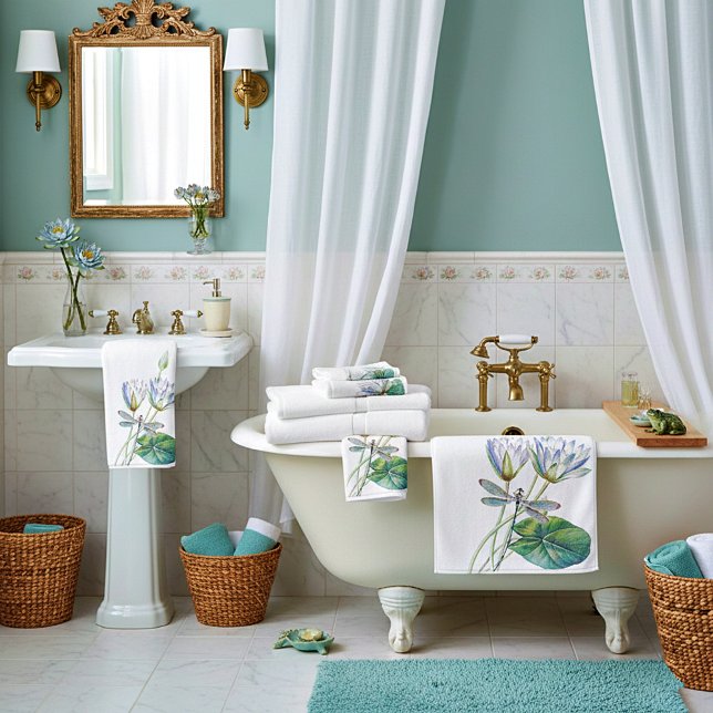 Lotus y libélula (Subido por el creador)