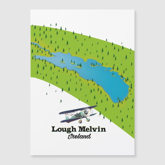 Lough Melvin Irlanda (Anverso)