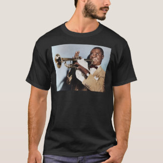 Louis Armstrong, camiseta clásica coloreada de 195
