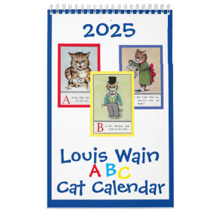 Louis Wain ABC Cats, Calendario