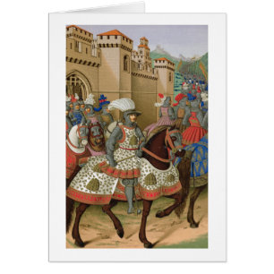 Louis XII (1462-1515) que sale de Alexandría en e