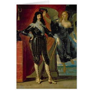 Louis XIII coronado por la victoria, 1635