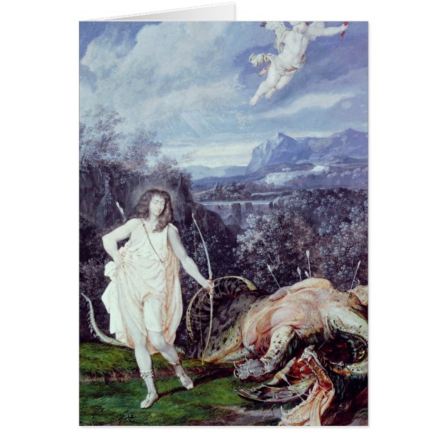 Louis XIV como Apolo, asesino del pitón (Frente)