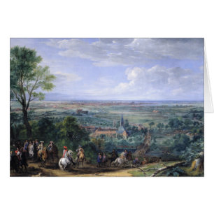 Louis XIV en el cerco de Lille que hace frente