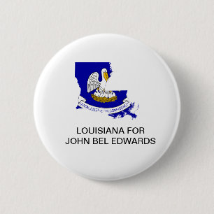 LOUISIANA para JOHN BEL EDWARDS botón SENATE