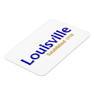 Louisville estableció 3"" imán flexible de la fo