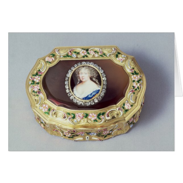 Louix XV caja de sondeo oval (Anverso (Horizontal))