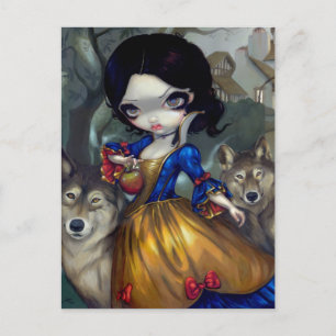 "Loup-Garou: Postal Blanche Neige
