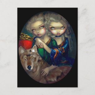 "Loup-Garou:  Postal de Les Jumeaux
