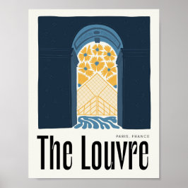 Louvre París Francia arte abstracto de viaje flora