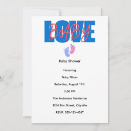 Love Baby Shower Invitation