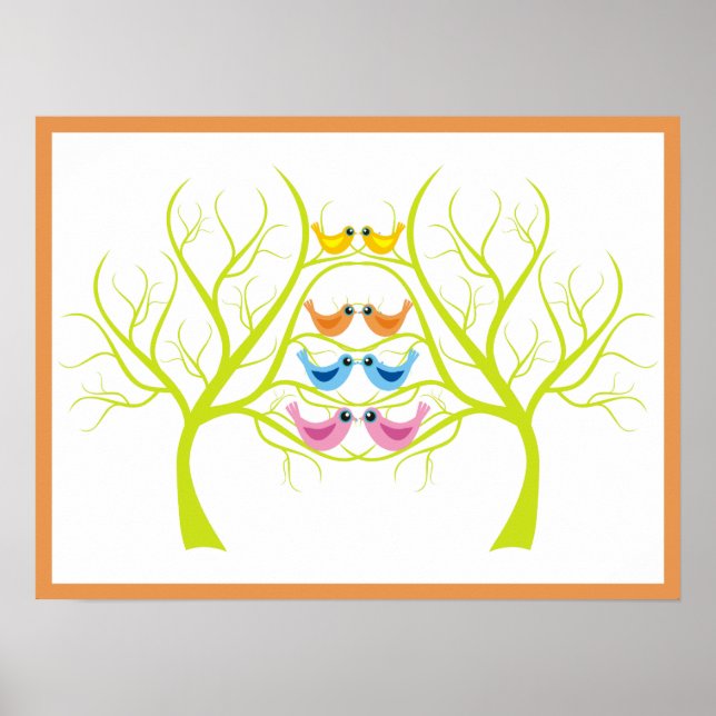 Love Birds Posters (Frente)
