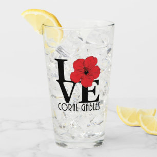 LOVE Coral Gables Red Hibiscus 11oz