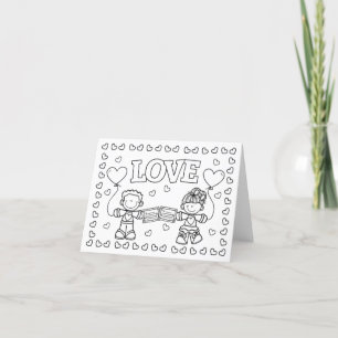 LOVE Cute Kidz El día de San Valentín tarjeta de c