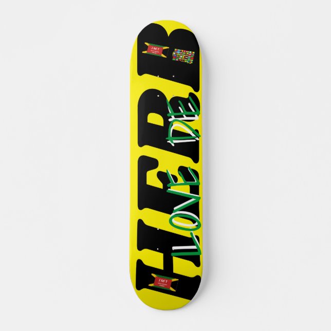 LOVE DE HERB  JMT 7 3/4" Deck de monopatín (Anverso )