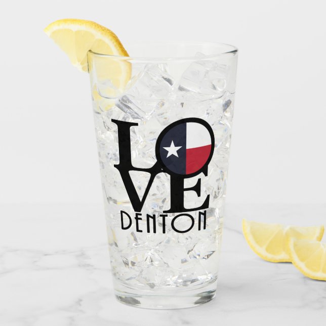 LOVE denton Texas (Anverso (hielo))