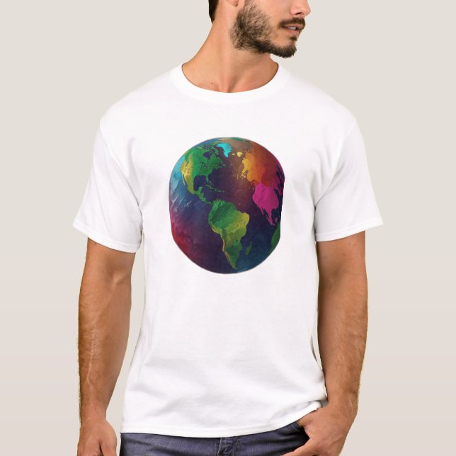 Love Earth More - Camiseta ecológica (Anverso)