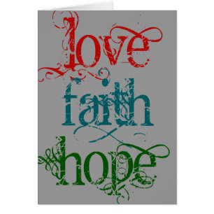 LOVE FAITH HOPE