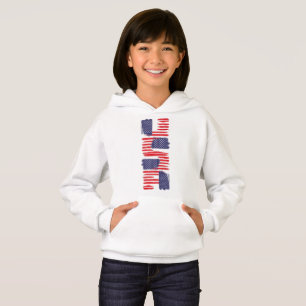 LOVE FLAG USA/EEUU TEXT BRUSH STROKE BY MASANSER P