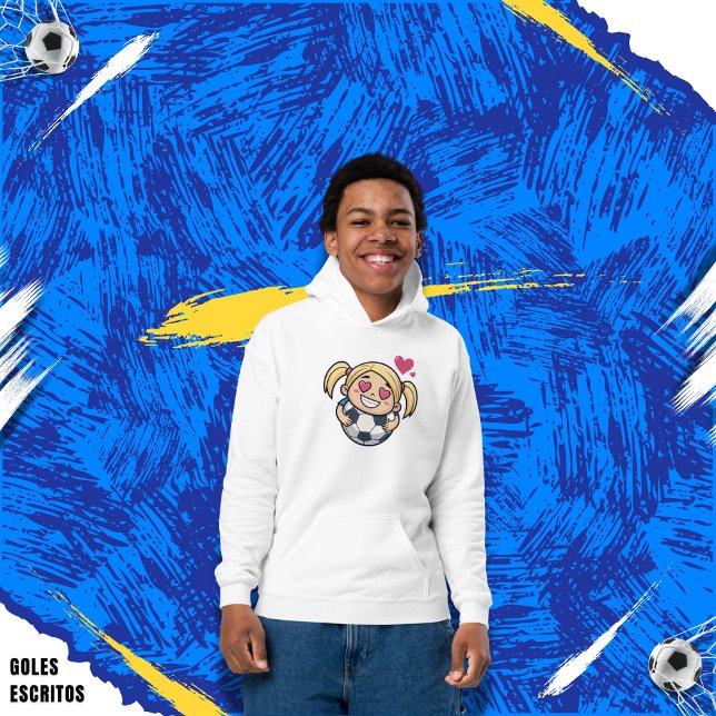 Love for soccer kawaii anime design (Subido por el creador)