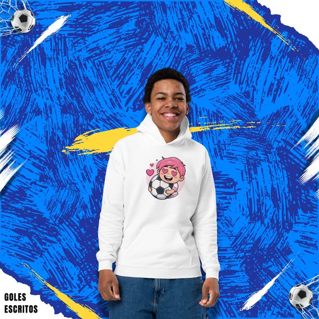 Love for soccer kawaii anime design (Subido por el creador)