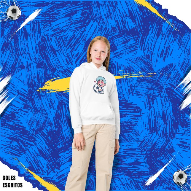 Love for soccer kawaii anime design (Subido por el creador)