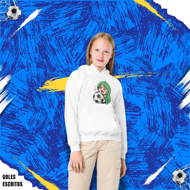 Love for soccer kawaii anime design (Subido por el creador)