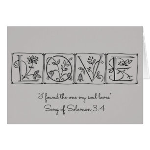 Love~Found el mi alma Loves~Scripture~Wedding