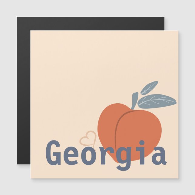 Love Georgia Peach (Anverso/Reverso)
