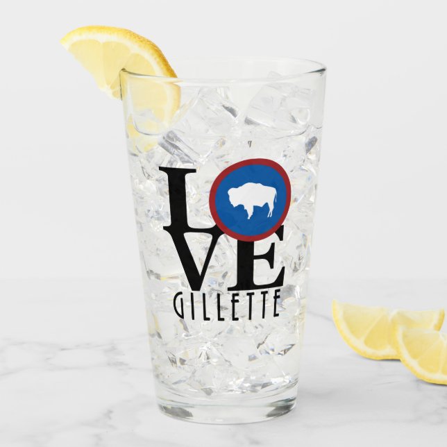 LOVE Gillette Wyoming (Anverso (hielo))