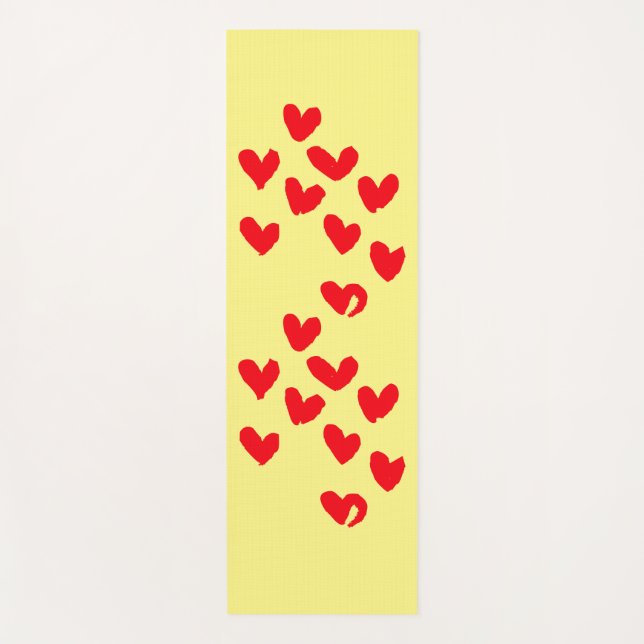 Love Heart Yoga Mat (Anverso)