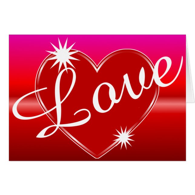 Love Hearts Valentine (Anverso (Horizontal))