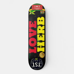 LOVE HERB JMT JAMAICA 8 1/4" Tabla de Skateboard