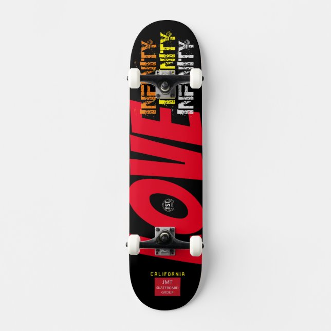 LOVE INFINITY SKATEBOARDS / JMT USA (Anverso)