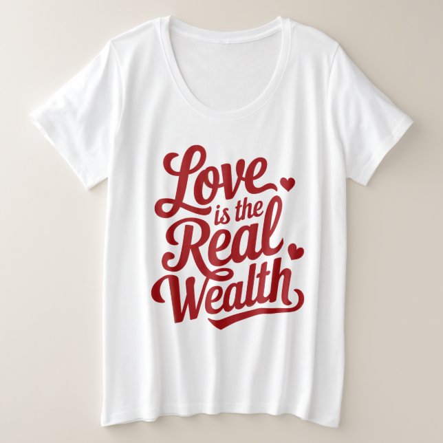 Love is the Real Wealth (Anverso del diseño)