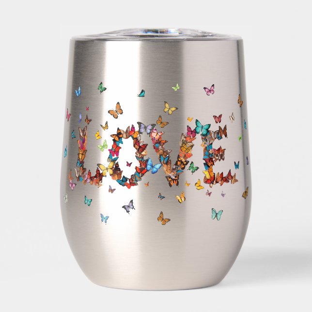 LOVE Joy Butterflies | Inspirational Motivational (Frente)