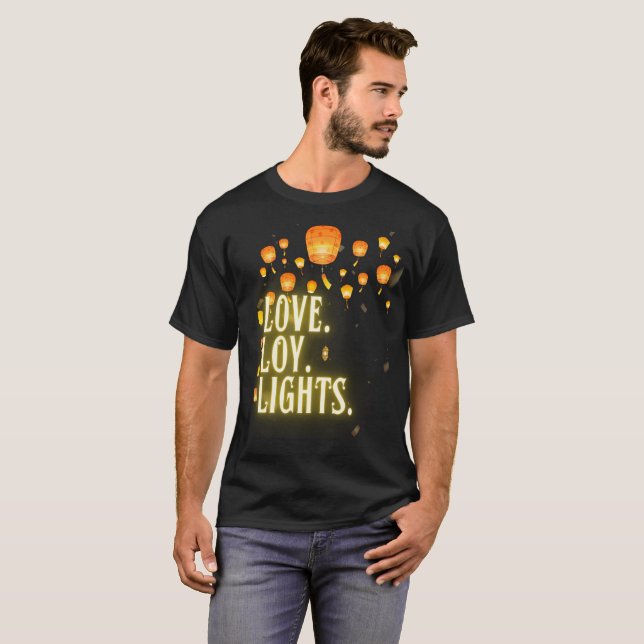 Love Loy Lights - Camiseta impresa para Loy Kratho (Anverso completo)