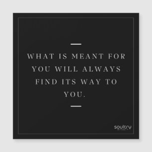 Love Notes to Self: Lo que está destinado a ti...