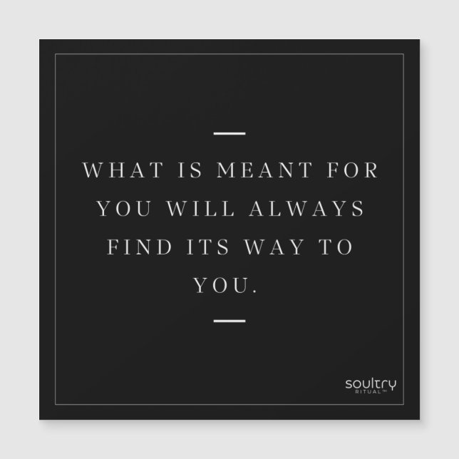 Love Notes to Self: Lo que está destinado a ti... (Anverso)