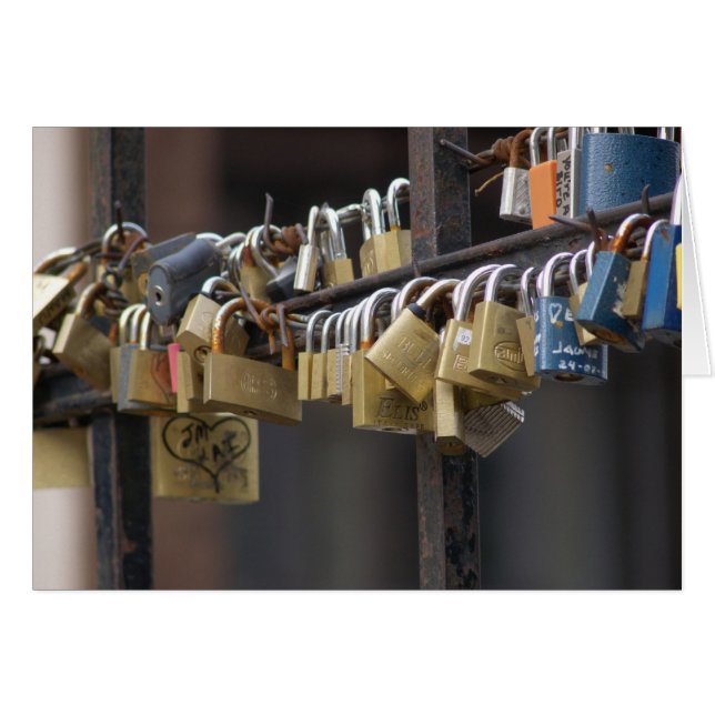 Love Padlocks, Praga (Anverso (Horizontal))